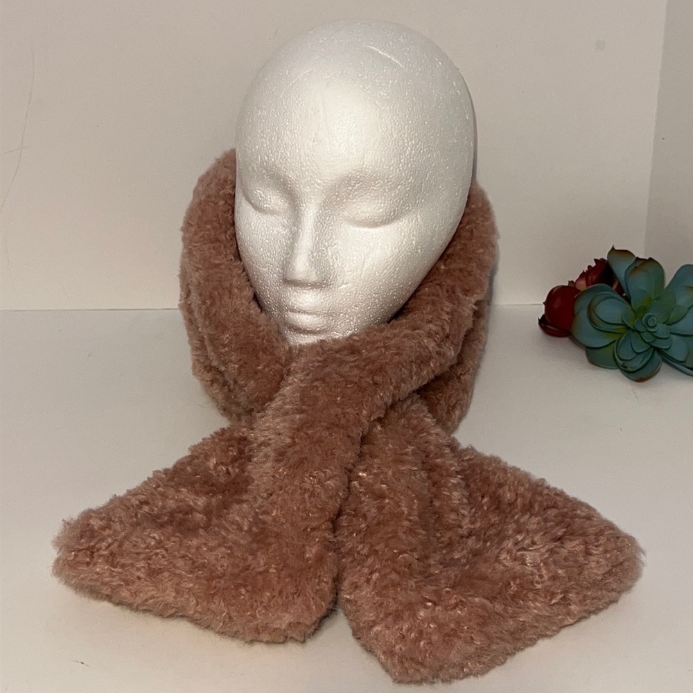Mix it Womens Winter Cold Faux Fur Scarf